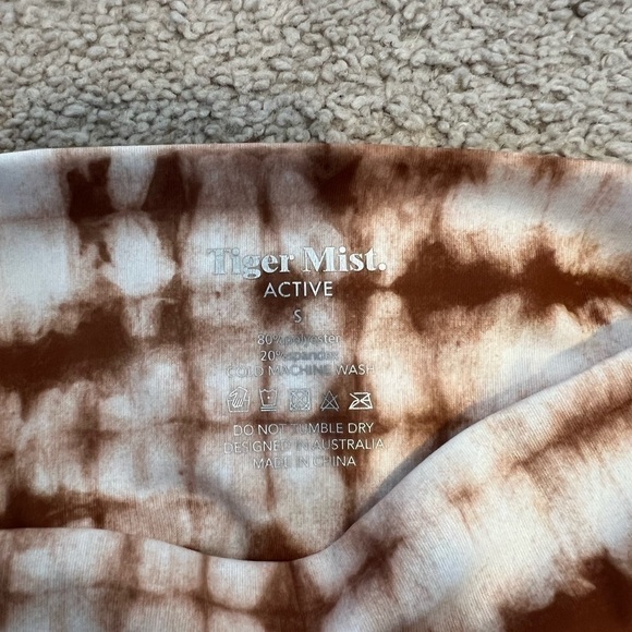 Tiger Mist Women’s Brown & White Leggings Size Small - Picture 12 of 12